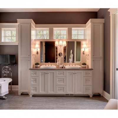 American classic wooden bath cabinet bathroom vanity designs