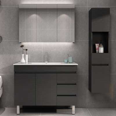 Modern Design New Hotel Bathroom Vanity Sink Bath Cabinet